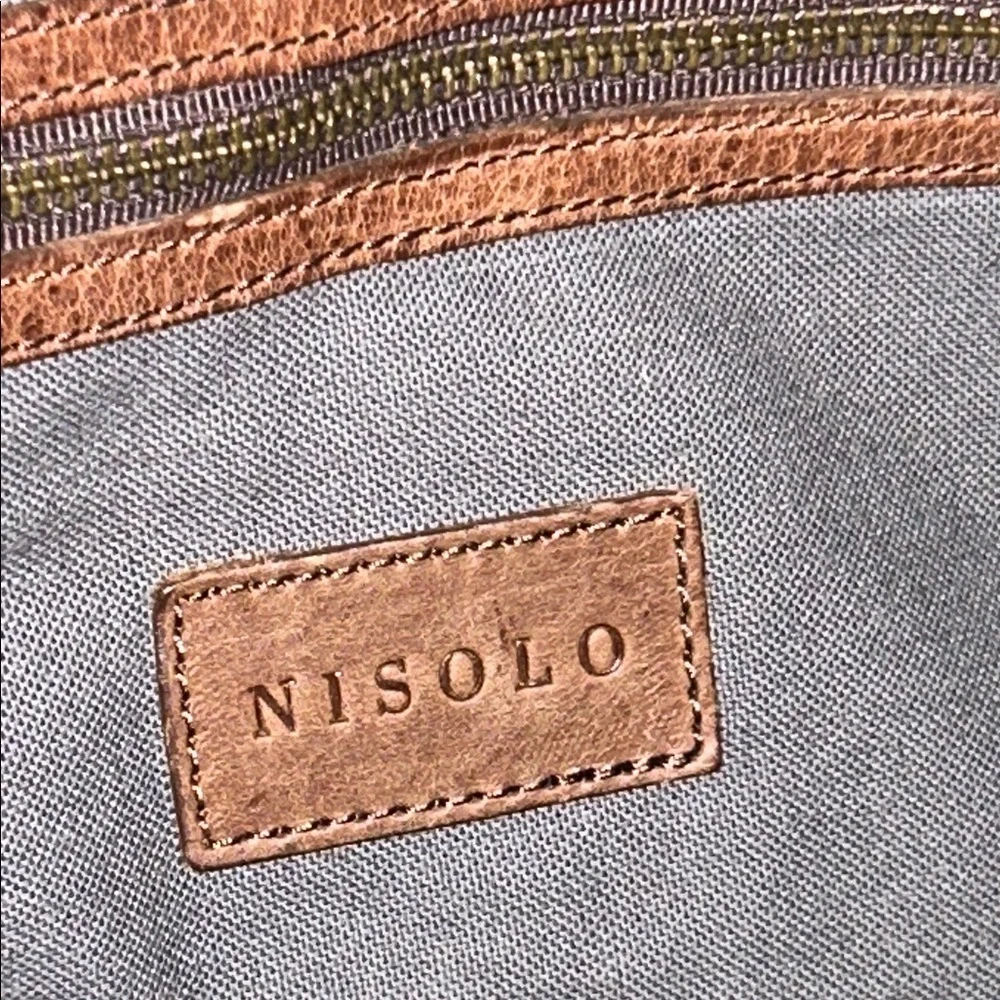 Nisolo Sustainable Luis Weekender Travel Bag Luggage Canvas Leather Designer blk